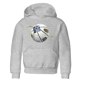 Air Jordan 5 A Ma Maniere x Photon Dust shirt to match jordans Basketball Planet sneaker tees Jordan 5 A Ma Maniere "Dawn" SNRT Sneaker Release Tees Baby Toddler Heather Grey 2 T-Shirt