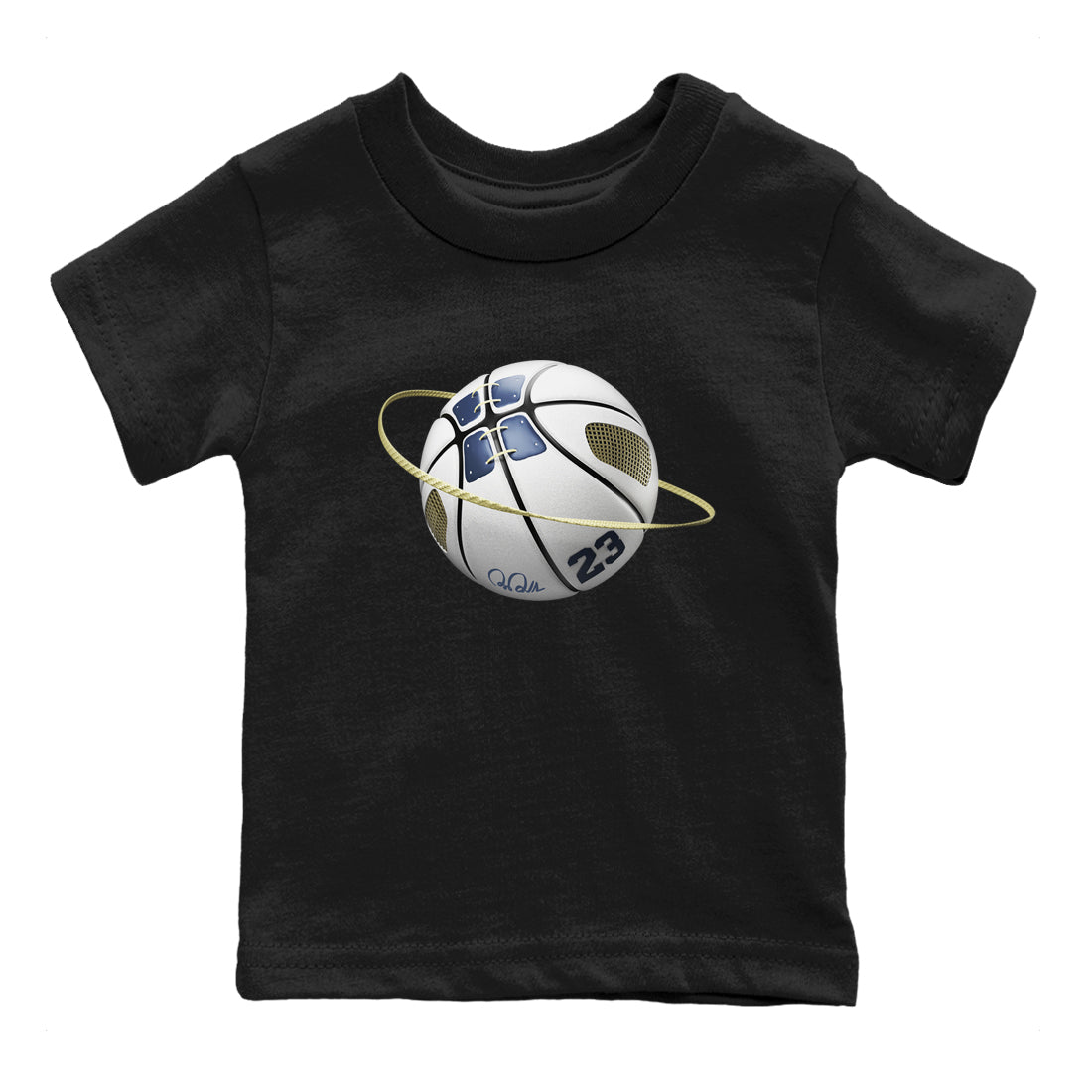 Air Jordan 5 A Ma Maniere x Photon Dust shirt to match jordans Basketball Planet sneaker tees Jordan 5 A Ma Maniere "Dawn" SNRT Sneaker Release Tees Baby Toddler Black 2 T-Shirt