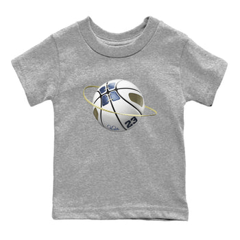 Air Jordan 5 A Ma Maniere x Photon Dust shirt to match jordans Basketball Planet sneaker tees Jordan 5 A Ma Maniere "Dawn" SNRT Sneaker Release Tees Baby Toddler Heather Grey 2 T-Shirt