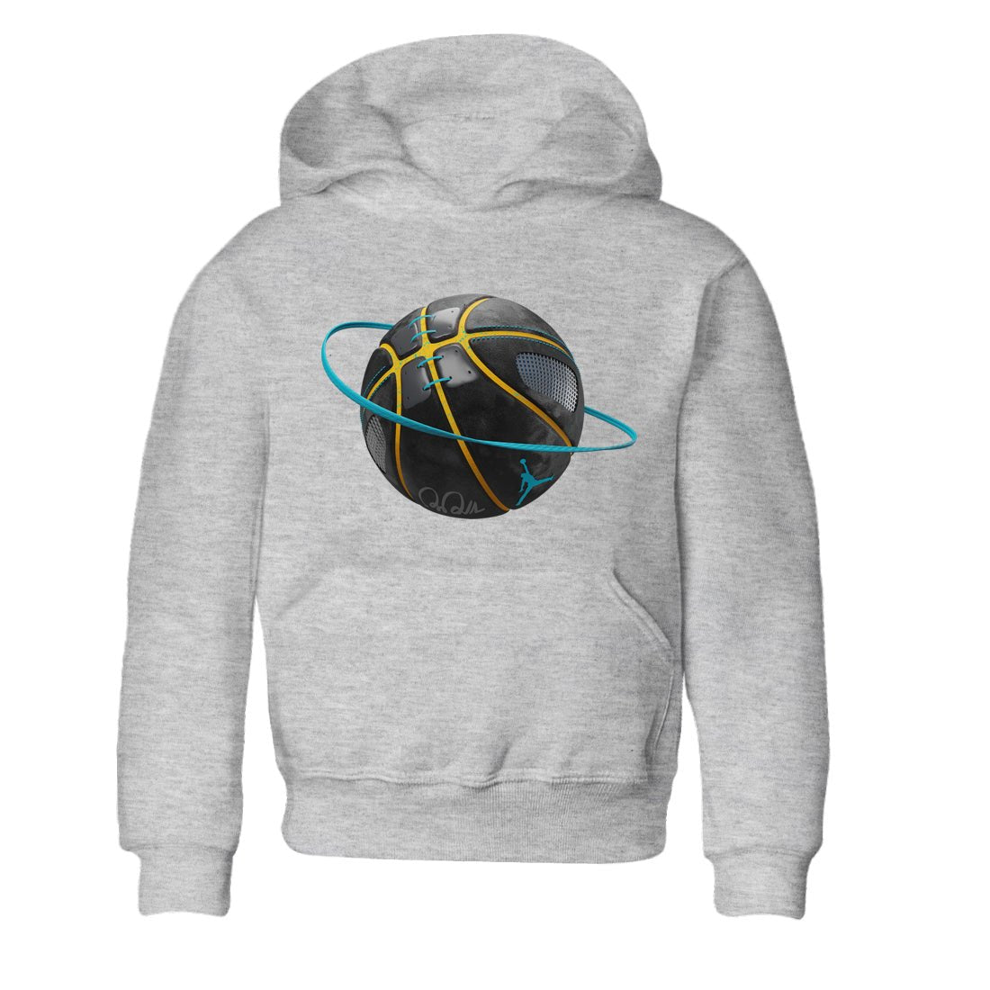 Jordan 5 Aqua Sneaker Match Tees Basketball Planet Sneaker Tees Jordan 5 Aqua Sneaker Release Tees Kids Shirts