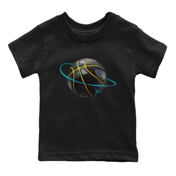 Jordan 5 Aqua Sneaker Match Tees Basketball Planet Sneaker Tees Jordan 5 Aqua Sneaker Release Tees Kids Shirts