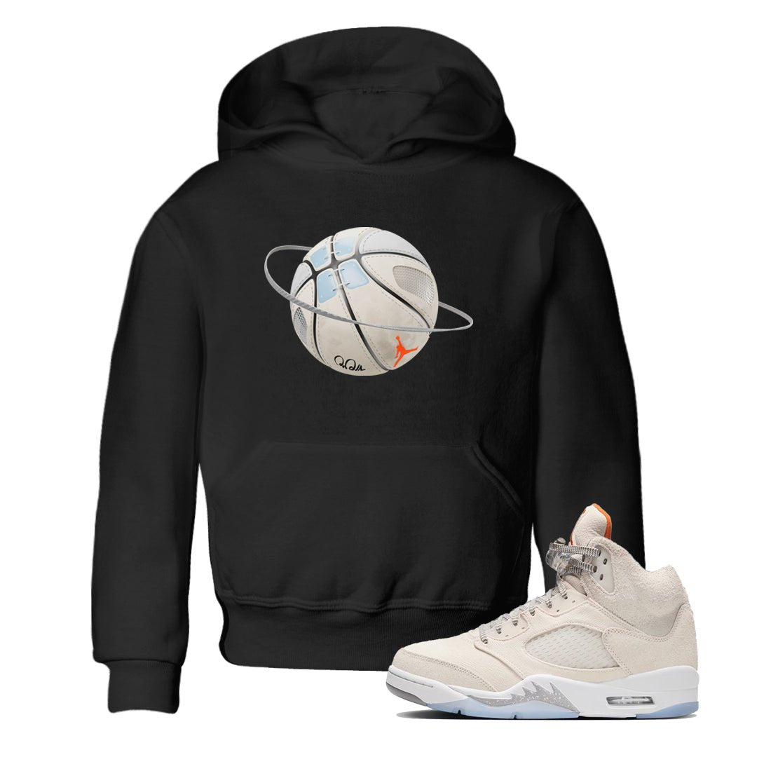 Air Jordan 5 Craft Basketball Planet Baby and Kids Sneaker Tees AJ5 SE Craft Kids Sneaker Tees Washing and Care Tip