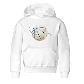 Air Jordan 5 Craft Sneaker Match Tees Basketball Planet Sneaker Tees AJ5 SE Craft Sneaker Release Tees Kids Shirts White 2