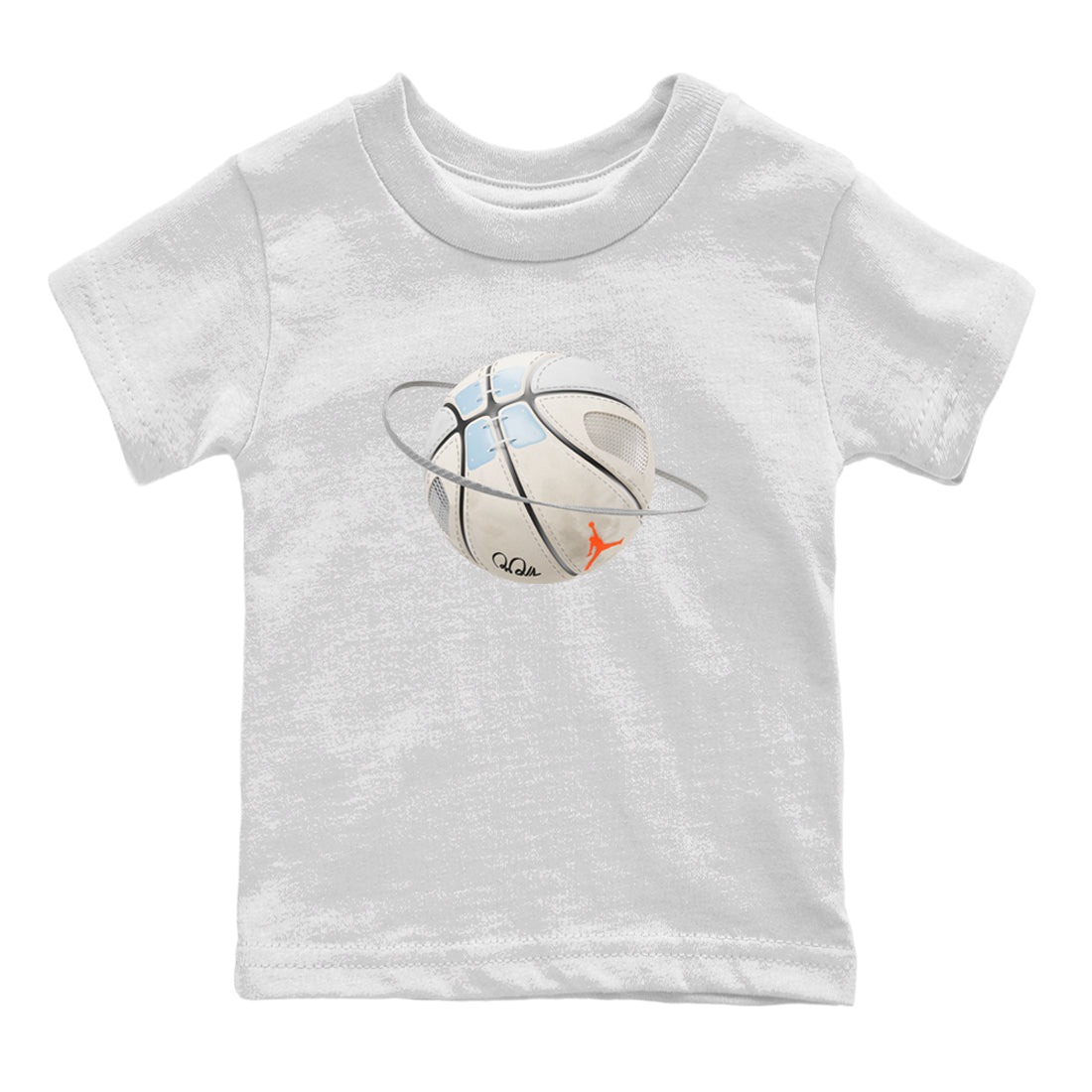 Air Jordan 5 Craft Sneaker Match Tees Basketball Planet Sneaker Tees AJ5 SE Craft Sneaker Release Tees Kids Shirts White 2