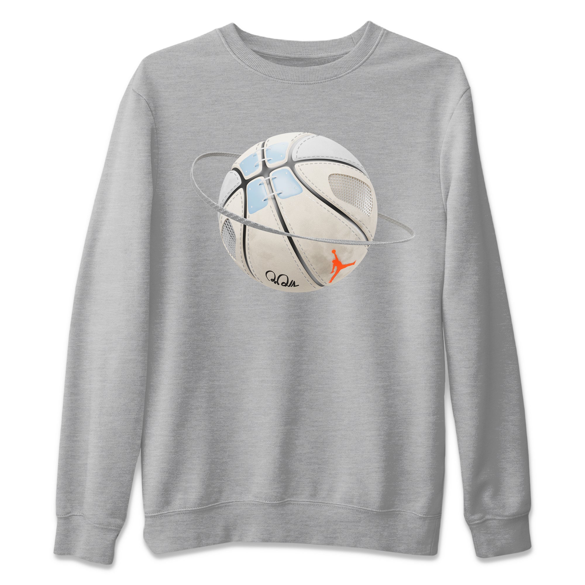 Air Jordan 5 Craft Sneaker Match Tees Basketball Planet Sneaker Tees AJ5 SE Craft Sneaker Release Tees Unisex Shirts Heather Grey 2