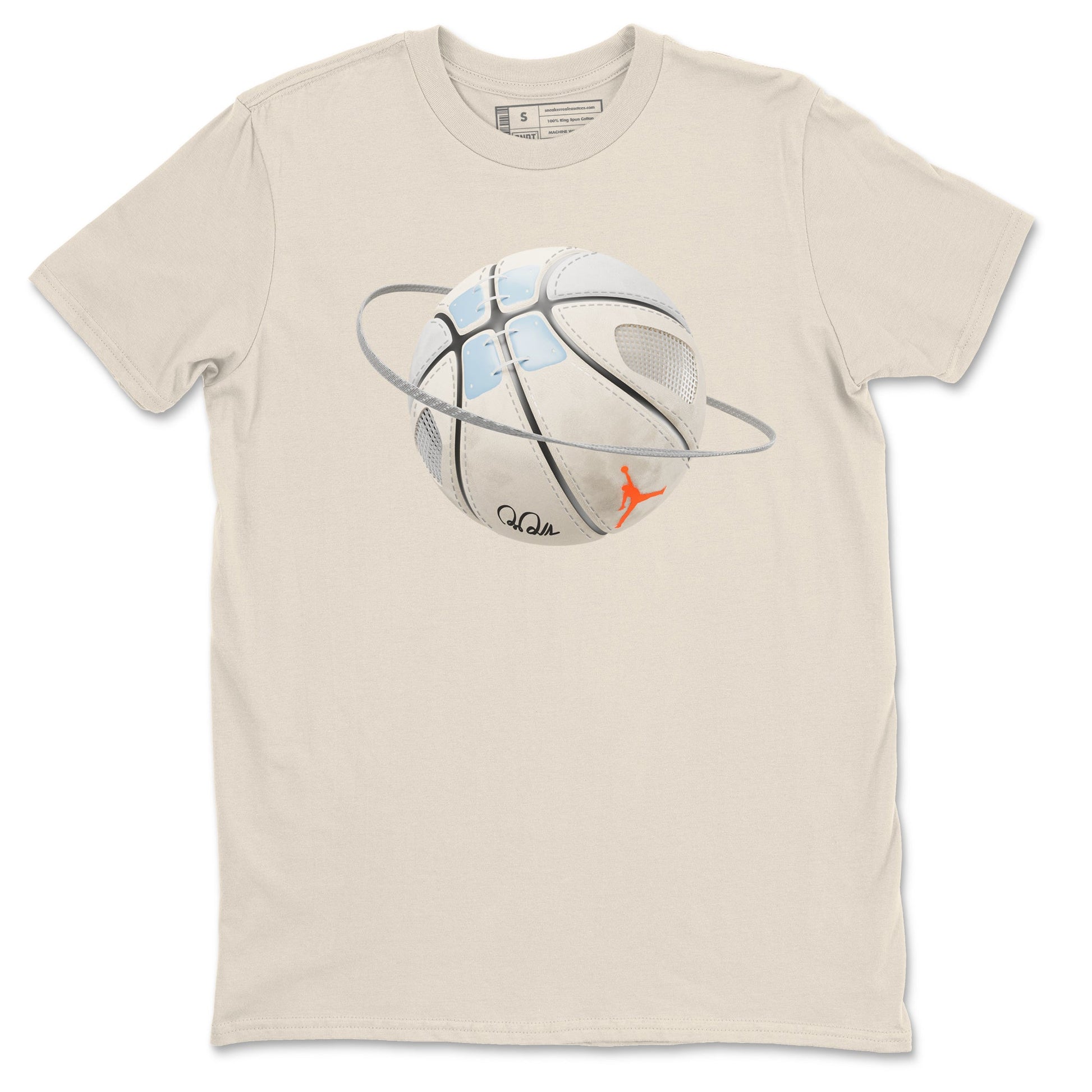 Air Jordan 5 Craft Sneaker Match Tees Basketball Planet Sneaker Tees AJ5 SE Craft Sneaker Release Tees Unisex Shirts Natural 2