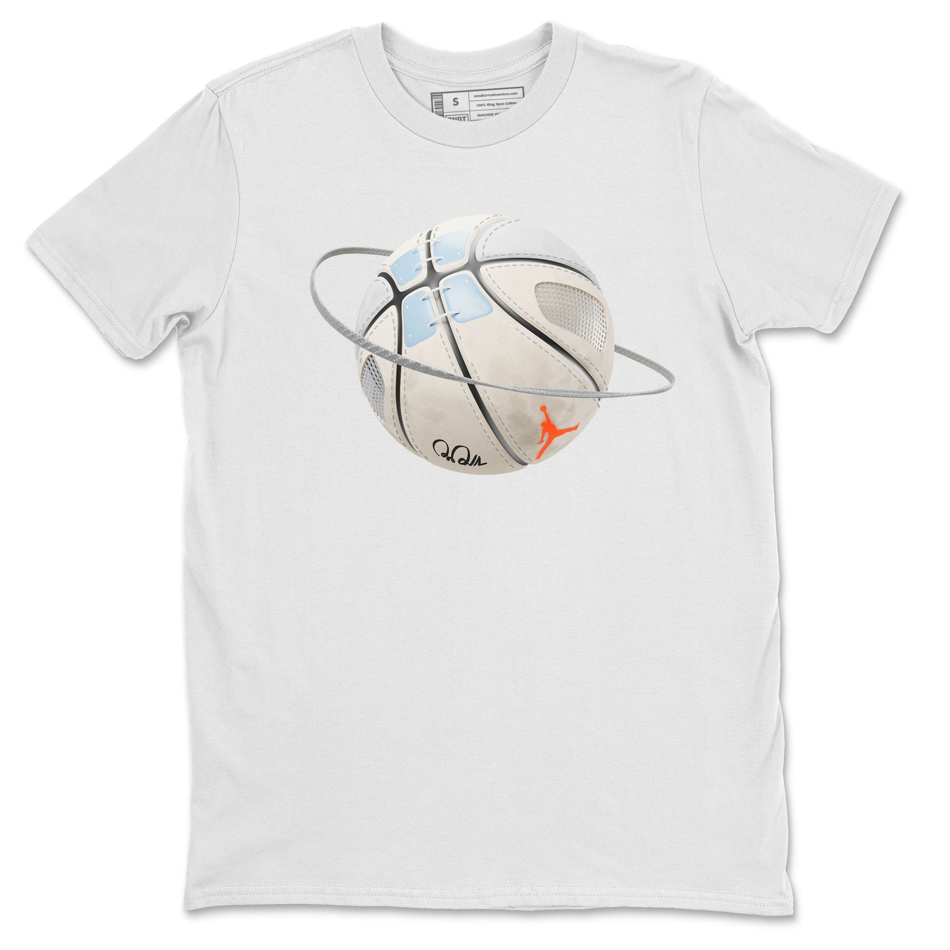 Air Jordan 5 Craft Sneaker Match Tees Basketball Planet Sneaker Tees AJ5 SE Craft Sneaker Release Tees Unisex Shirts White 2