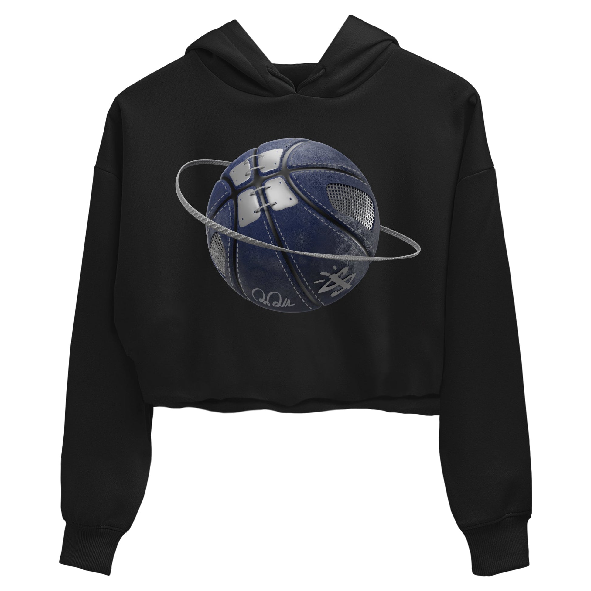 Air Jordan 5 Georgetown Sneaker Match Tees Basketball Planet Sneaker Tees AJ5 Georgetown Sneaker Release Tees Women's Shirts Black 2