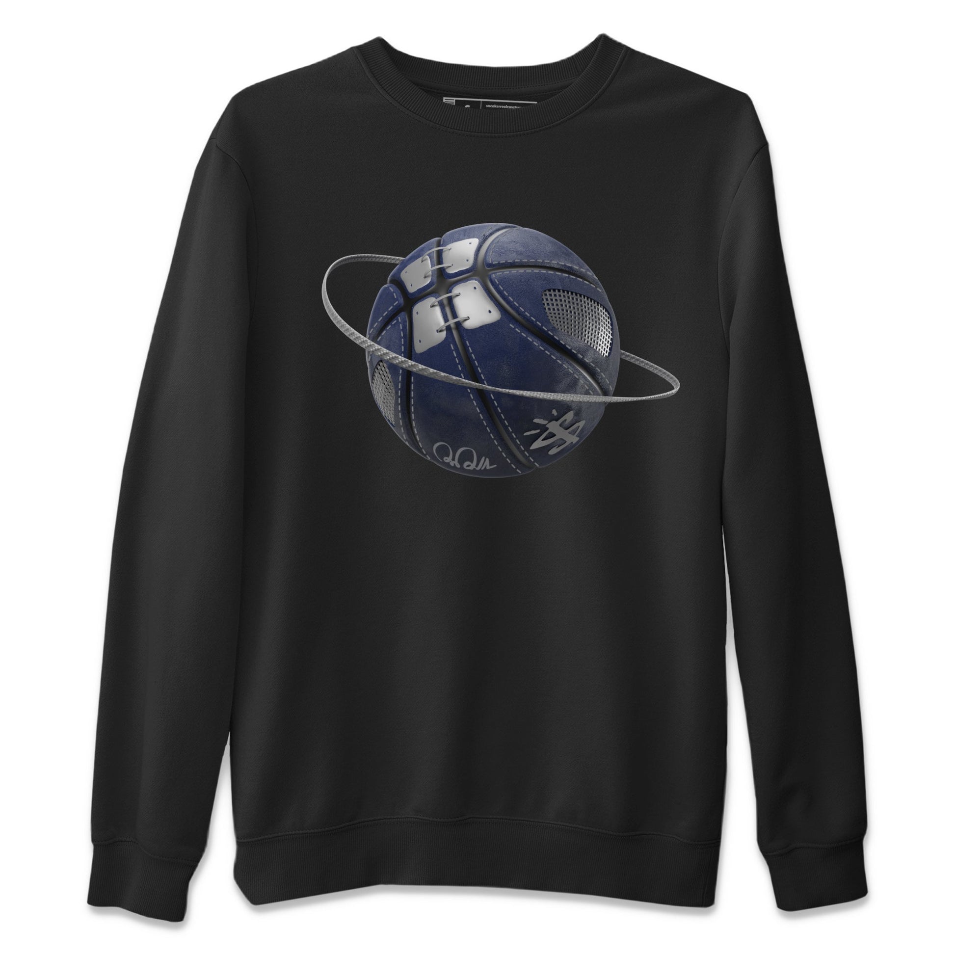 Air Jordan 5 Georgetown Sneaker Match Tees Basketball Planet Sneaker Tees AJ5 Georgetown Sneaker Release Tees Unisex Shirts Black 2