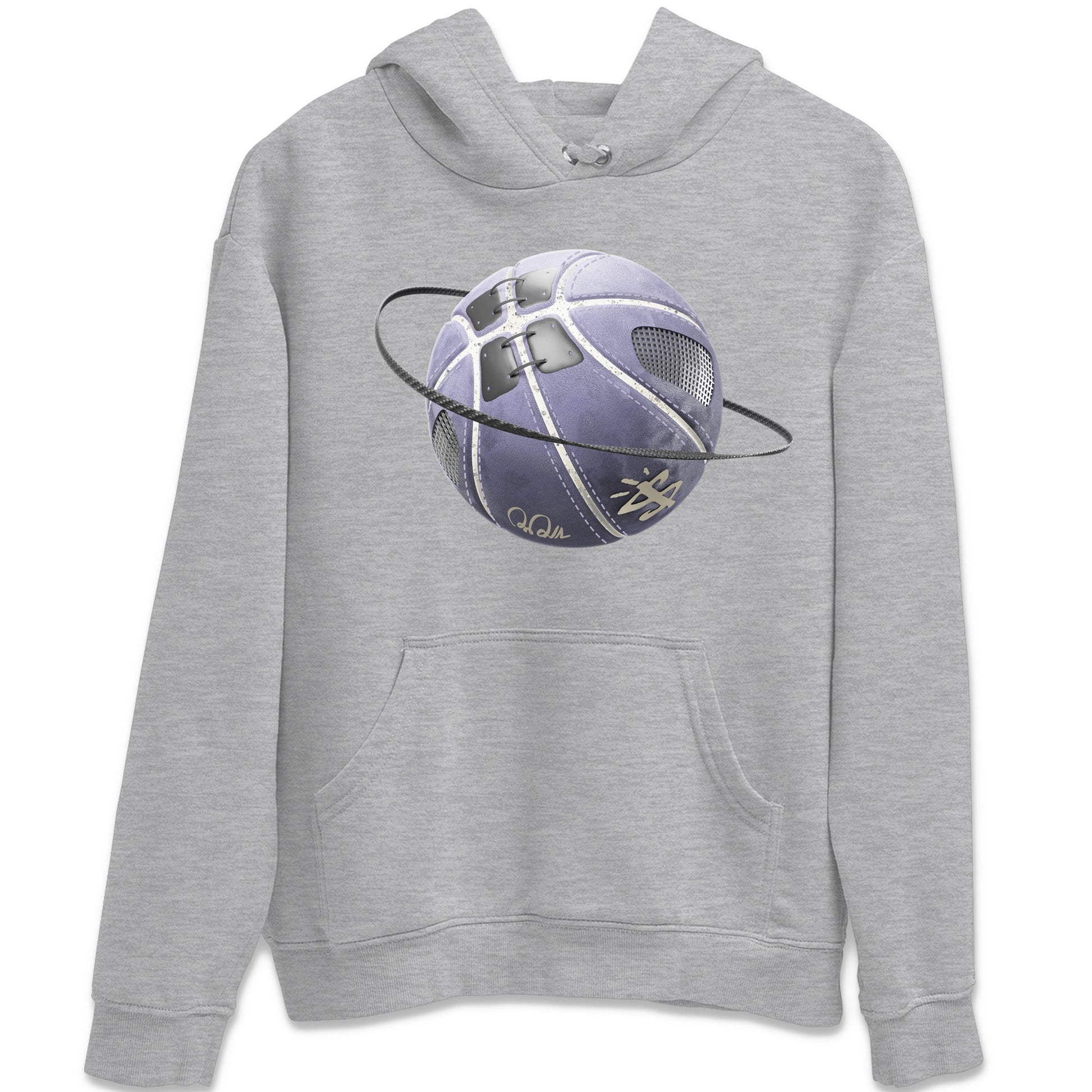Air Jordan 5 Indigo Haze Sneaker Match Tees Basketball Planet Sneaker Tees AJ5 Indigo Haze Sneaker Release Tees Unisex Shirts Heather Grey 2