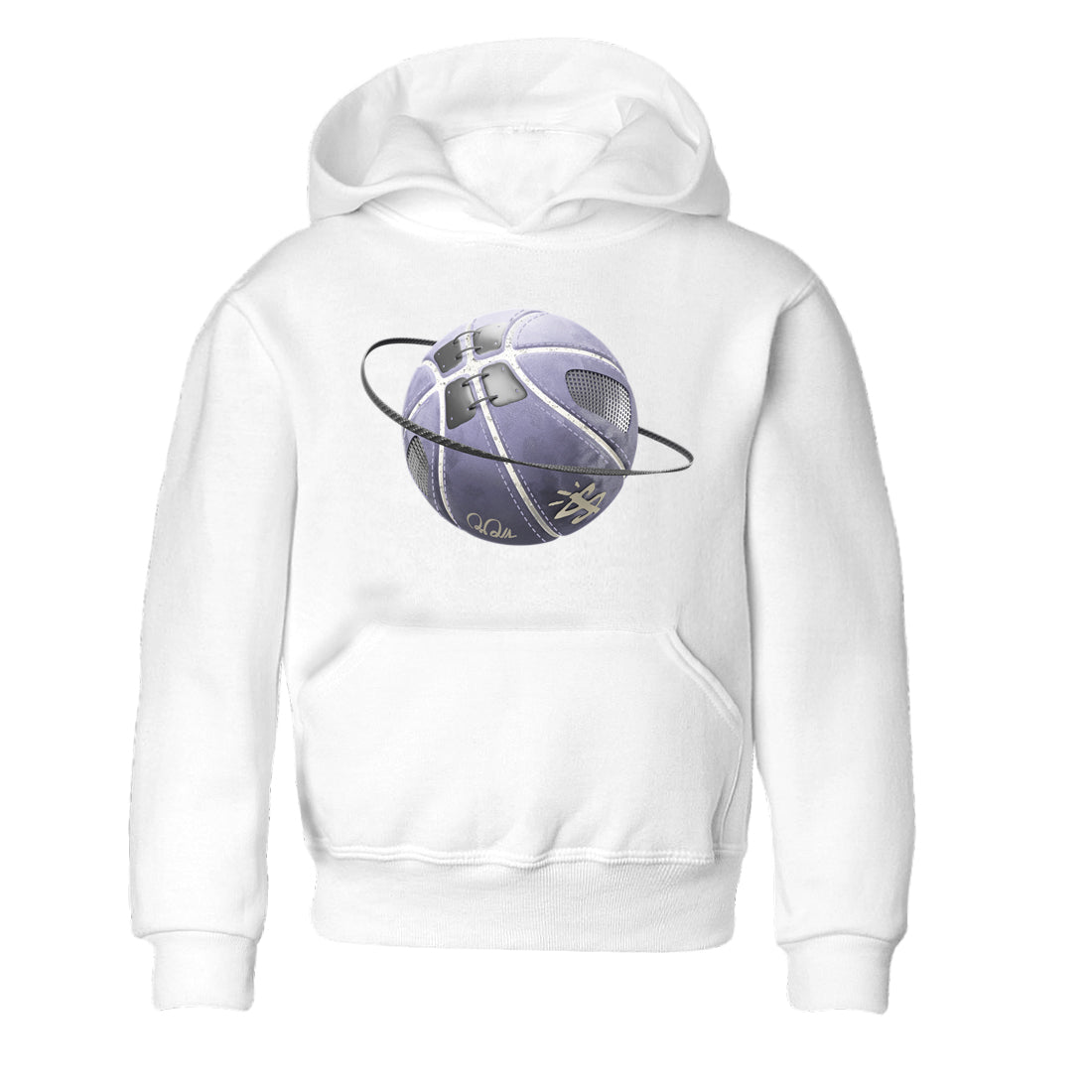 Air Jordan 5 Indigo Haze Sneaker Match Tees Basketball Planet Sneaker Tees AJ5 Indigo Haze Sneaker Release Tees Kids Shirts White 2
