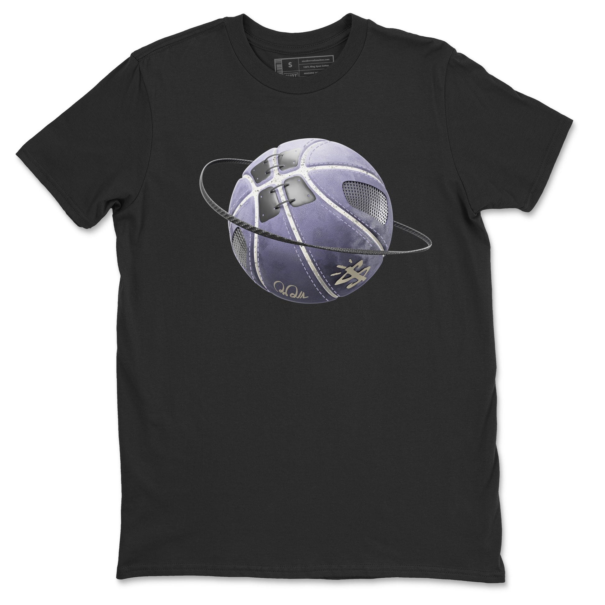 Air Jordan 5 Indigo Haze Sneaker Match Tees Basketball Planet Sneaker Tees AJ5 Indigo Haze Sneaker Release Tees Unisex Shirts Black 2