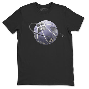 Air Jordan 5 Indigo Haze Sneaker Match Tees Basketball Planet Sneaker Tees AJ5 Indigo Haze Sneaker Release Tees Unisex Shirts Black 2