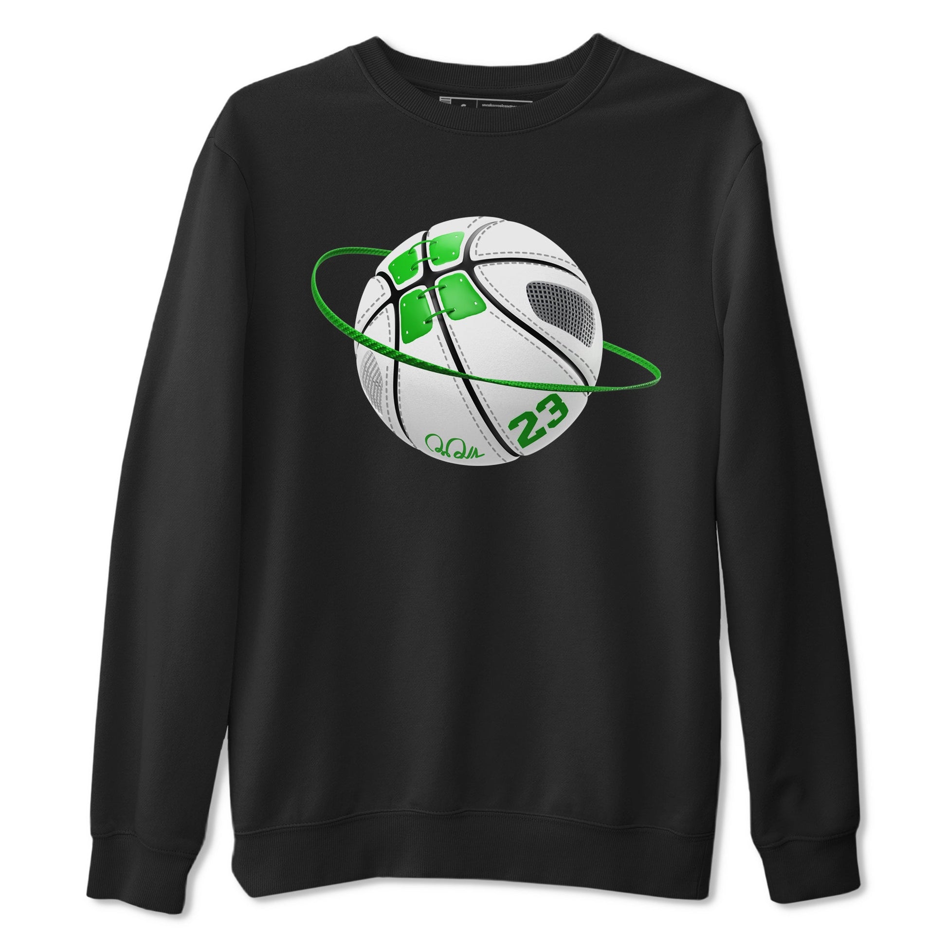 5s Lucky Green shirt to match jordans Basketball Planet sneaker tees Air Jordan 5 Lucky Green SNRT Sneaker Release Tees Unisex Black 2 T-Shirt
