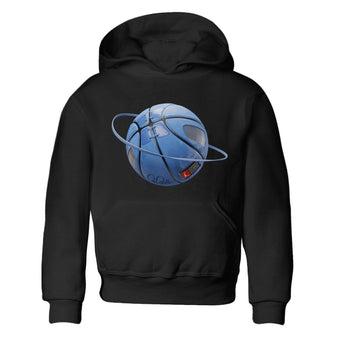 Jordan 5 UNC Sneaker Match Tees Basketball Planet Sneaker Tees Jordan 5 UNC Sneaker Release Tees Kids Shirts