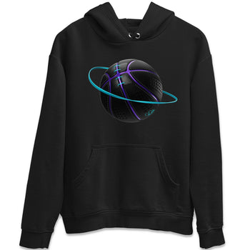Air Jordan 6 Aqua Sneaker Match Tees Basketball Planet Sneaker Tees AJ6 Aqua Sneaker Release Tees Unisex Shirts Black 2