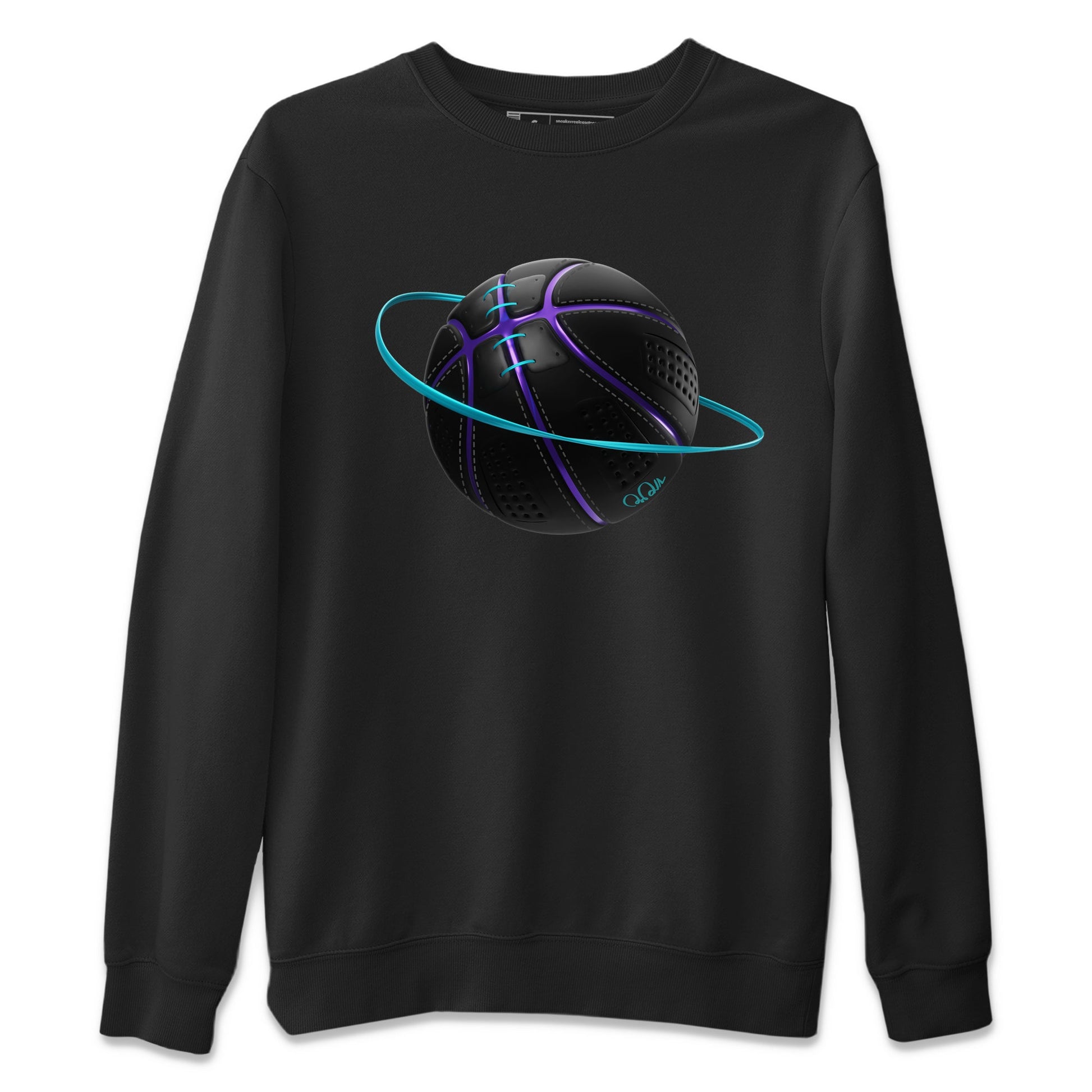 Air Jordan 6 Aqua Sneaker Match Tees Basketball Planet Sneaker Tees AJ6 Aqua Sneaker Release Tees Unisex Shirts Black 2