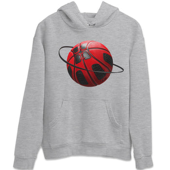 Air Jordan 6 Toro Bravo Sneaker Match Tees Basketball Planet Sneaker Tees 3D Graphic Design Shirts AJ6 Toro Bravo Sneaker Release Tees Unisex Shirts Heather Grey 2