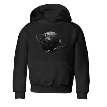 Air Jordan 7 Chambray Sneaker Match Tees Basketball Planet Sneaker Tees AJ7 Chambray Sneaker Release Tees Kids Shirts Black 2