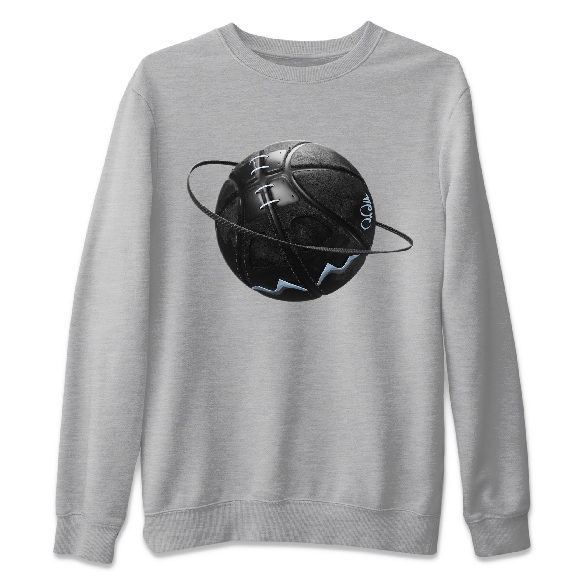 Air Jordan 7 Chambray Sneaker Match Tees Basketball Planet Sneaker Tees AJ7 Chambray Sneaker Release Tees Unisex Shirts Heather Grey 2