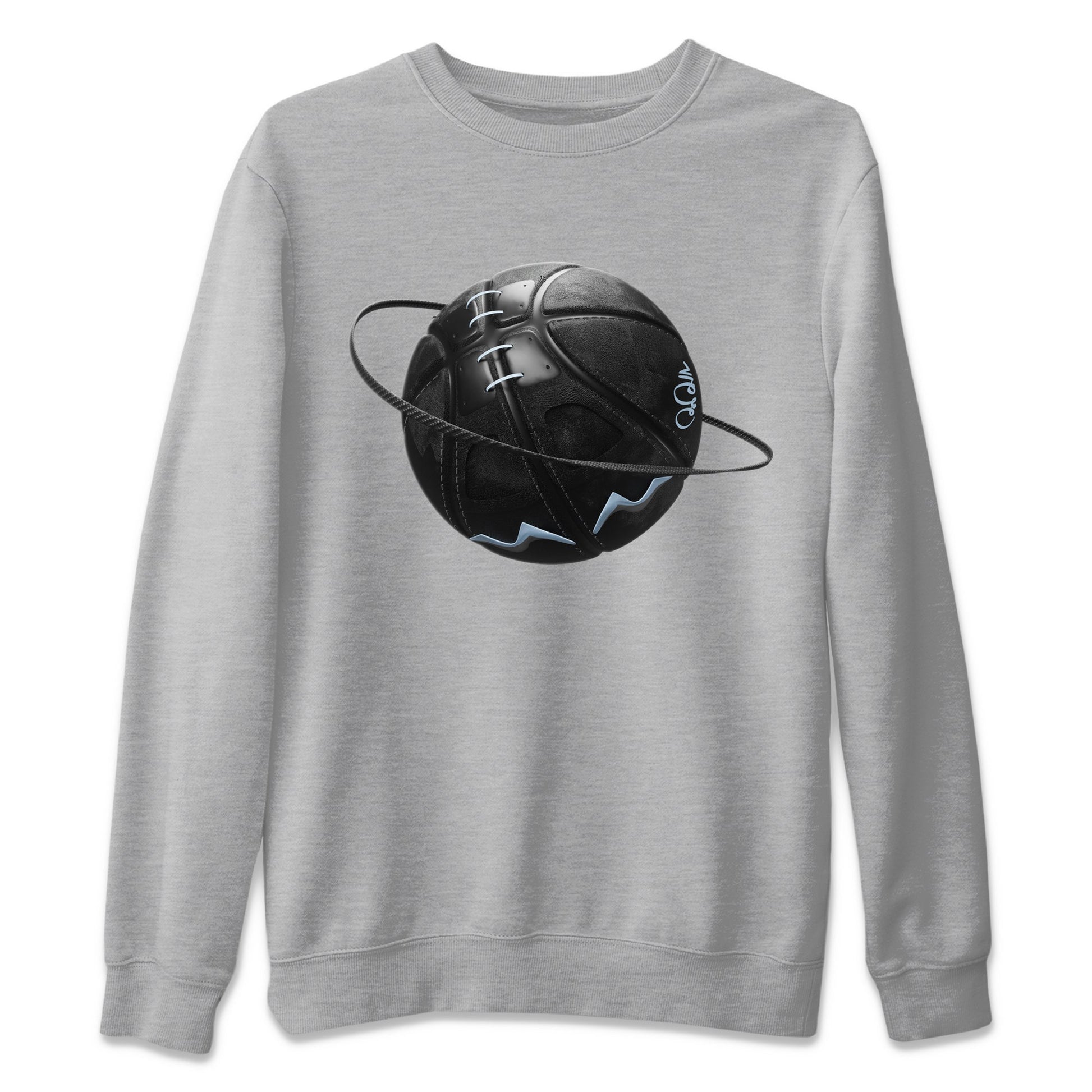 Air Jordan 7 Chambray Sneaker Match Tees Basketball Planet Sneaker Tees AJ7 Chambray Sneaker Release Tees Unisex Shirts Heather Grey 2