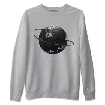 Air Jordan 7 Chambray Sneaker Match Tees Basketball Planet Sneaker Tees AJ7 Chambray Sneaker Release Tees Unisex Shirts Heather Grey 2