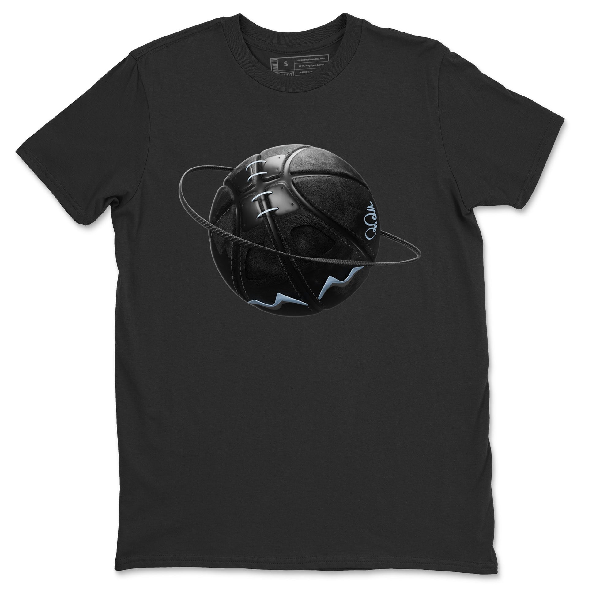 Air Jordan 7 Chambray Sneaker Match Tees Basketball Planet Sneaker Tees AJ7 Chambray Sneaker Release Tees Unisex Shirts Black 2