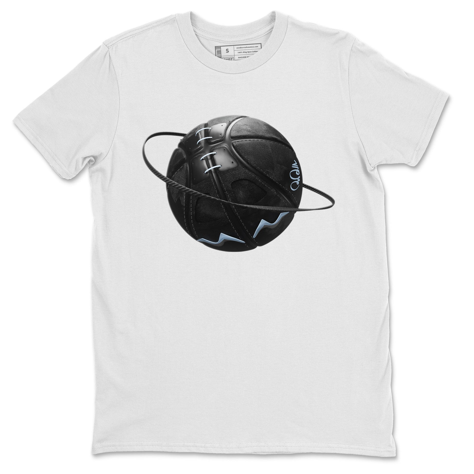 Air Jordan 7 Chambray Sneaker Match Tees Basketball Planet Sneaker Tees AJ7 Chambray Sneaker Release Tees Unisex Shirts White 2