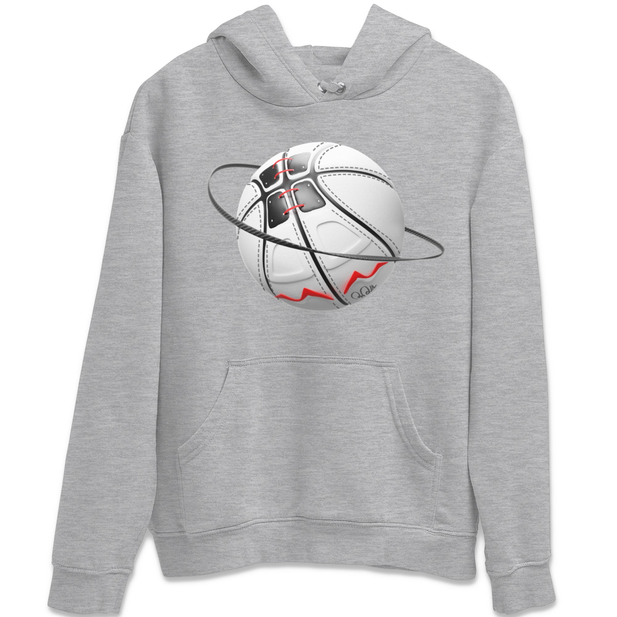 Air Jordan 7 Infrared Sneaker Match Tees Basketball Planet Sneaker Tees AJ7 Infrared Sneaker Release Tees Unisex Shirts Heather Grey 2
