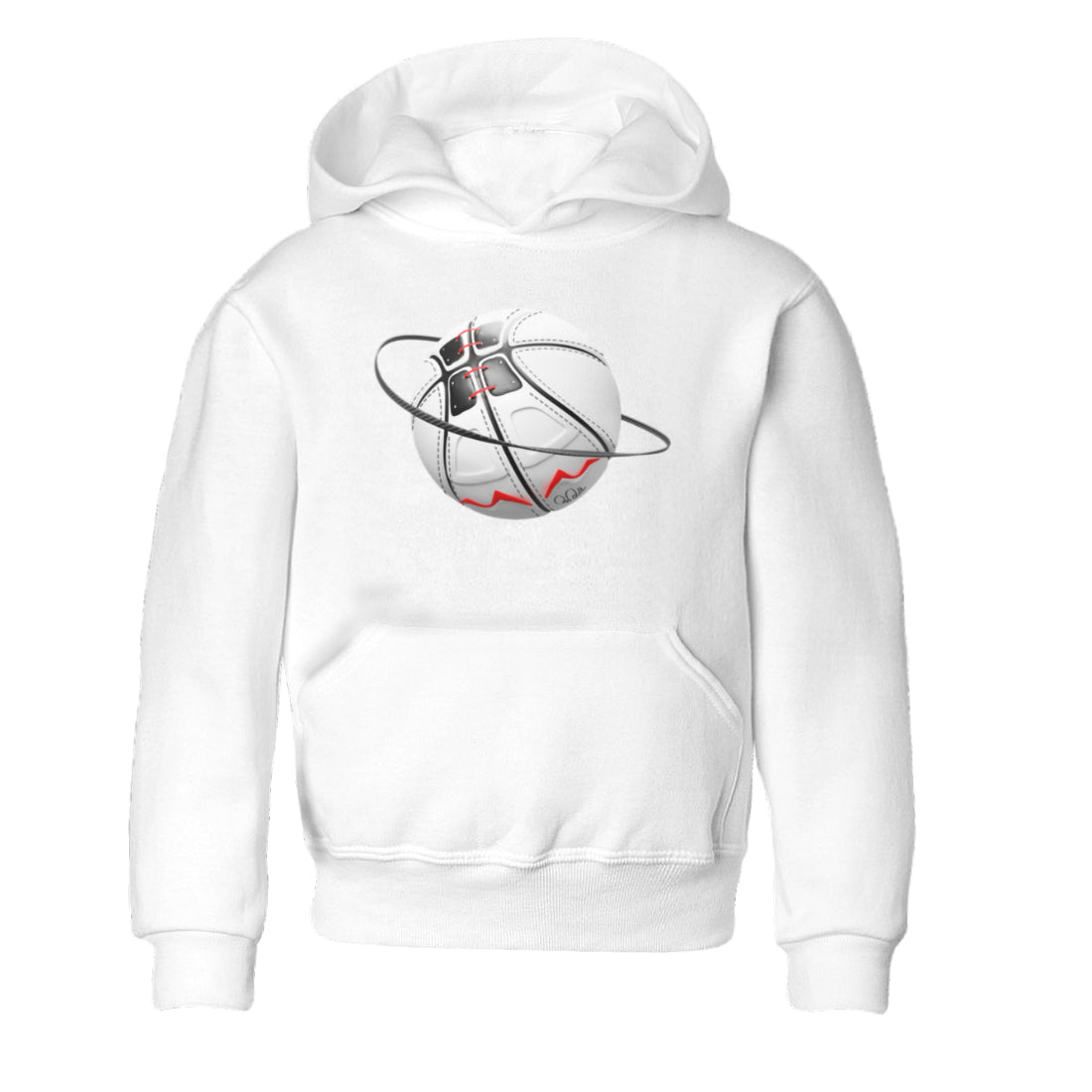 Air Jordan 7 Infrared Sneaker Match Tees Basketball Planet Sneaker Tees AJ7 Infrared Sneaker Release Tees Kids Shirts White 2