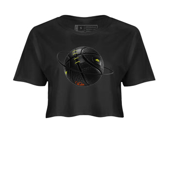 Dunk Mid Premium shirt to match jordans Basketball Planet sneaker tees halloween horror nights Nike Dunk Halloween SNRT Sneaker Release Tees Black 2 Crop T-Shirt