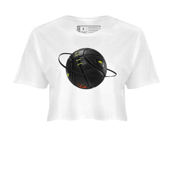 Dunk Mid Premium shirt to match jordans Basketball Planet sneaker tees halloween horror nights Nike Dunk Halloween SNRT Sneaker Release Tees White 2 Crop T-Shirt