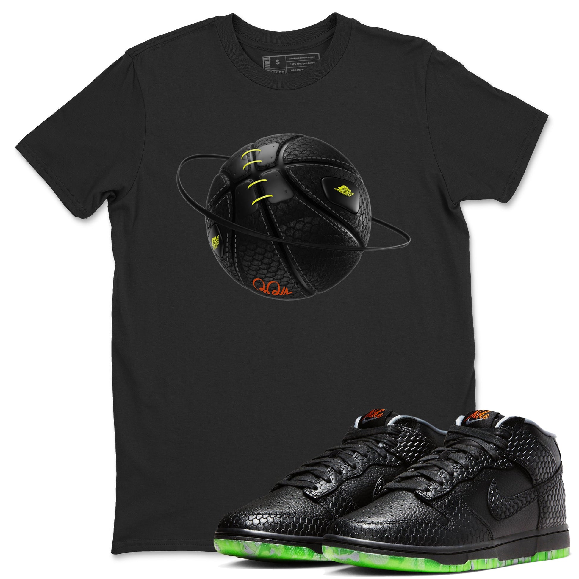 Dunk Mid Premium shirt to match jordans Basketball Planet sneaker tees halloween horror nights Nike Dunk Halloween SNRT Sneaker Release Tees Unisex Black 1 T-Shirt