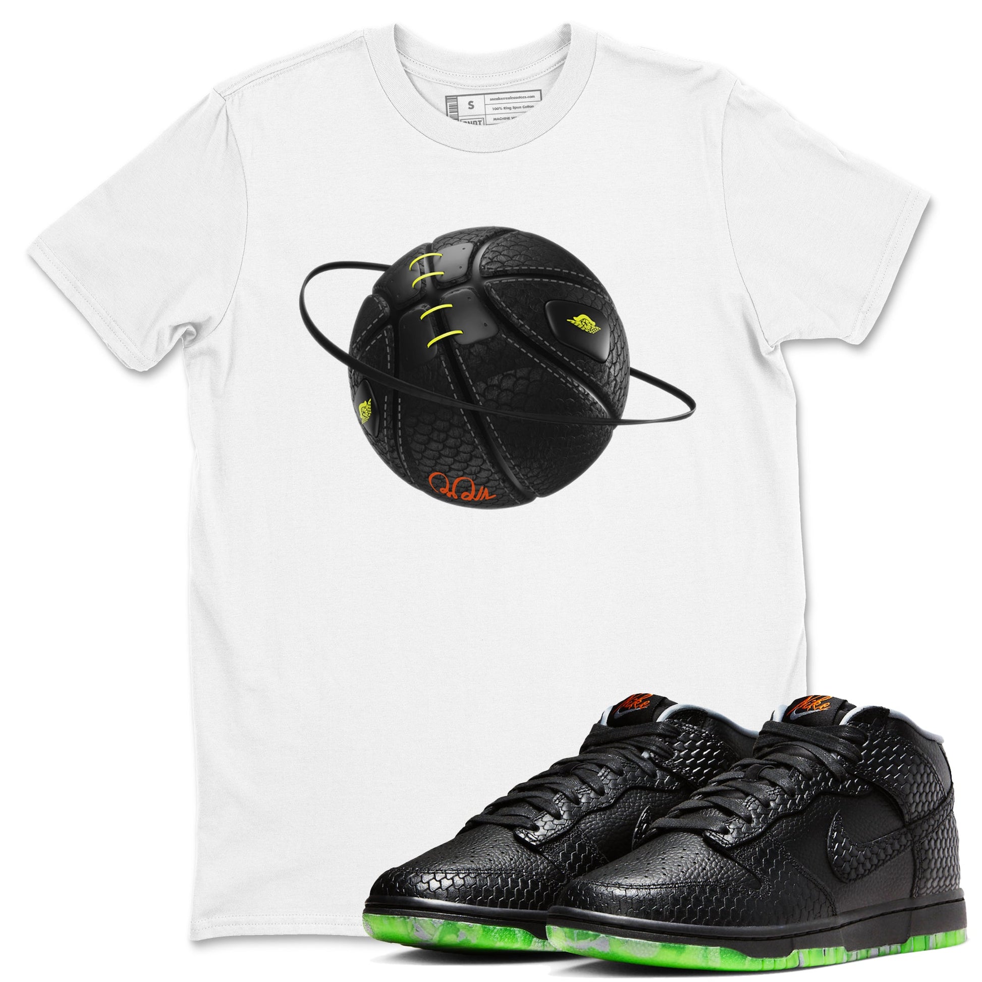 Dunk Mid Premium shirt to match jordans Basketball Planet sneaker tees halloween horror nights Nike Dunk Halloween SNRT Sneaker Release Tees Unisex White 1 T-Shirt