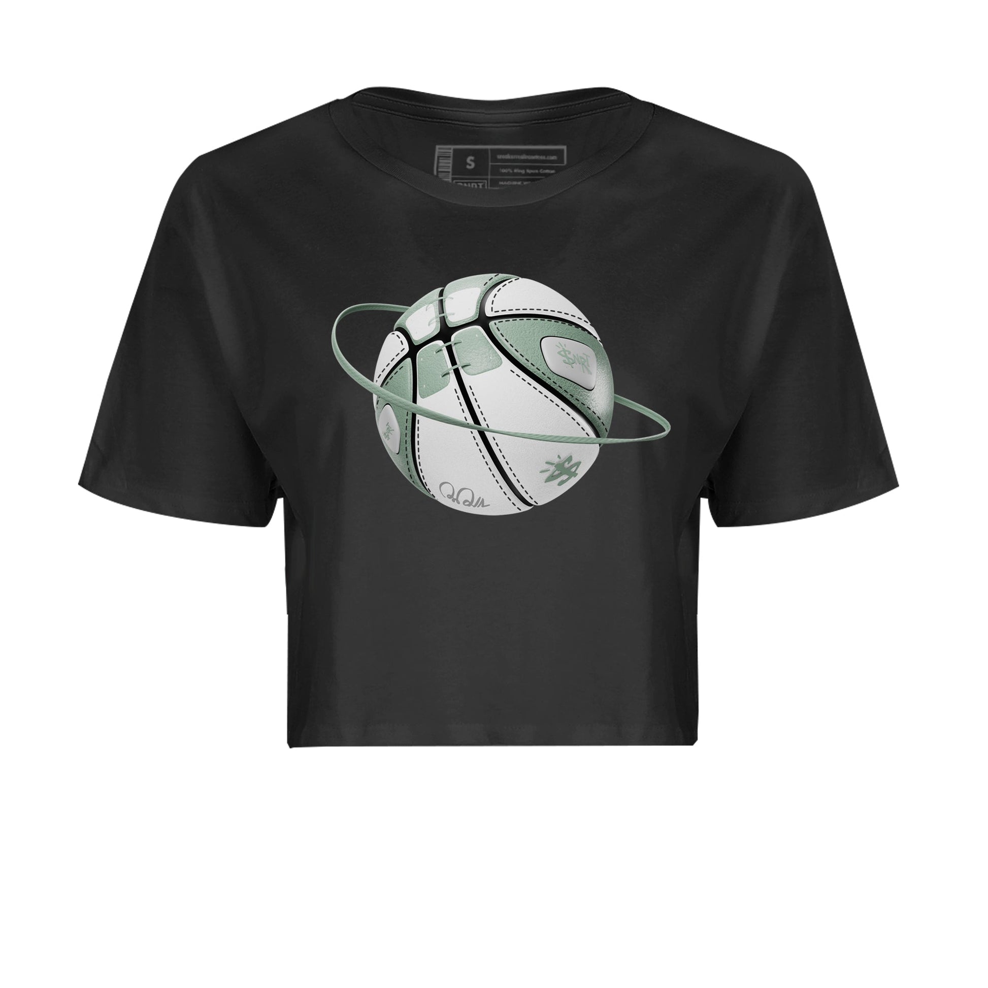 Dunk Mica Green Sneaker Match Tees Basketball Planet Sneaker Tees Dunk Low Mica Green Sneaker Release Tees Women's Shirts Black 2