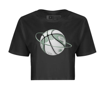 Dunk Mica Green Sneaker Match Tees Basketball Planet Sneaker Tees Dunk Low Mica Green Sneaker Release Tees Women's Shirts Black 2