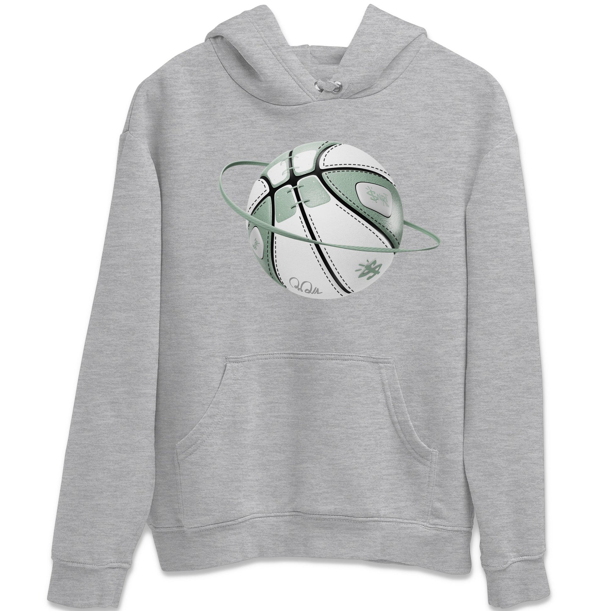Dunk Mica Green Sneaker Match Tees Basketball Planet Sneaker Tees Dunk Low Mica Green Sneaker Release Tees Unisex Shirts Heather Grey 2