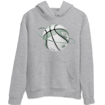 Dunk Mica Green Sneaker Match Tees Basketball Planet Sneaker Tees Dunk Low Mica Green Sneaker Release Tees Unisex Shirts Heather Grey 2