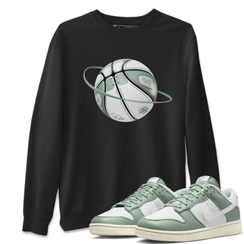 Dunk Mica Green Sneaker Match Tees Basketball Planet Sneaker Tees Dunk Low Mica Green Sneaker Release Tees Unisex Shirts Black 1