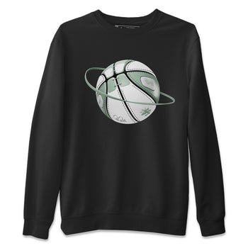 Dunk Mica Green Sneaker Match Tees Basketball Planet Sneaker Tees Dunk Low Mica Green Sneaker Release Tees Unisex Shirts Black 2