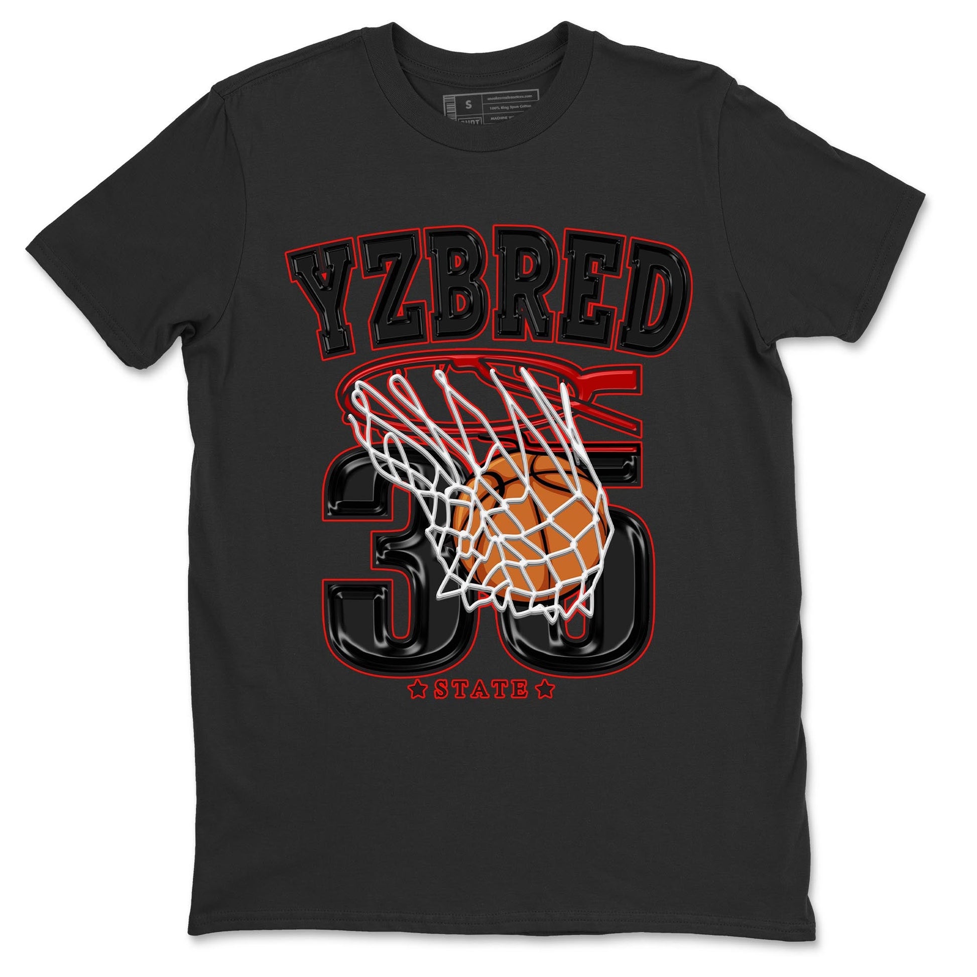 Yeezy 350 Bred shirt to match jordans Basketball sneaker tees Yeezy Boost 350 V2 Bred SNRT Sneaker Release Tees Unisex Black 2 T-Shirt