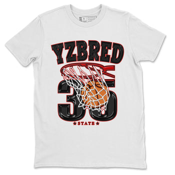 Yeezy 350 Bred shirt to match jordans Basketball sneaker tees Yeezy Boost 350 V2 Bred SNRT Sneaker Release Tees Unisex White 2 T-Shirt