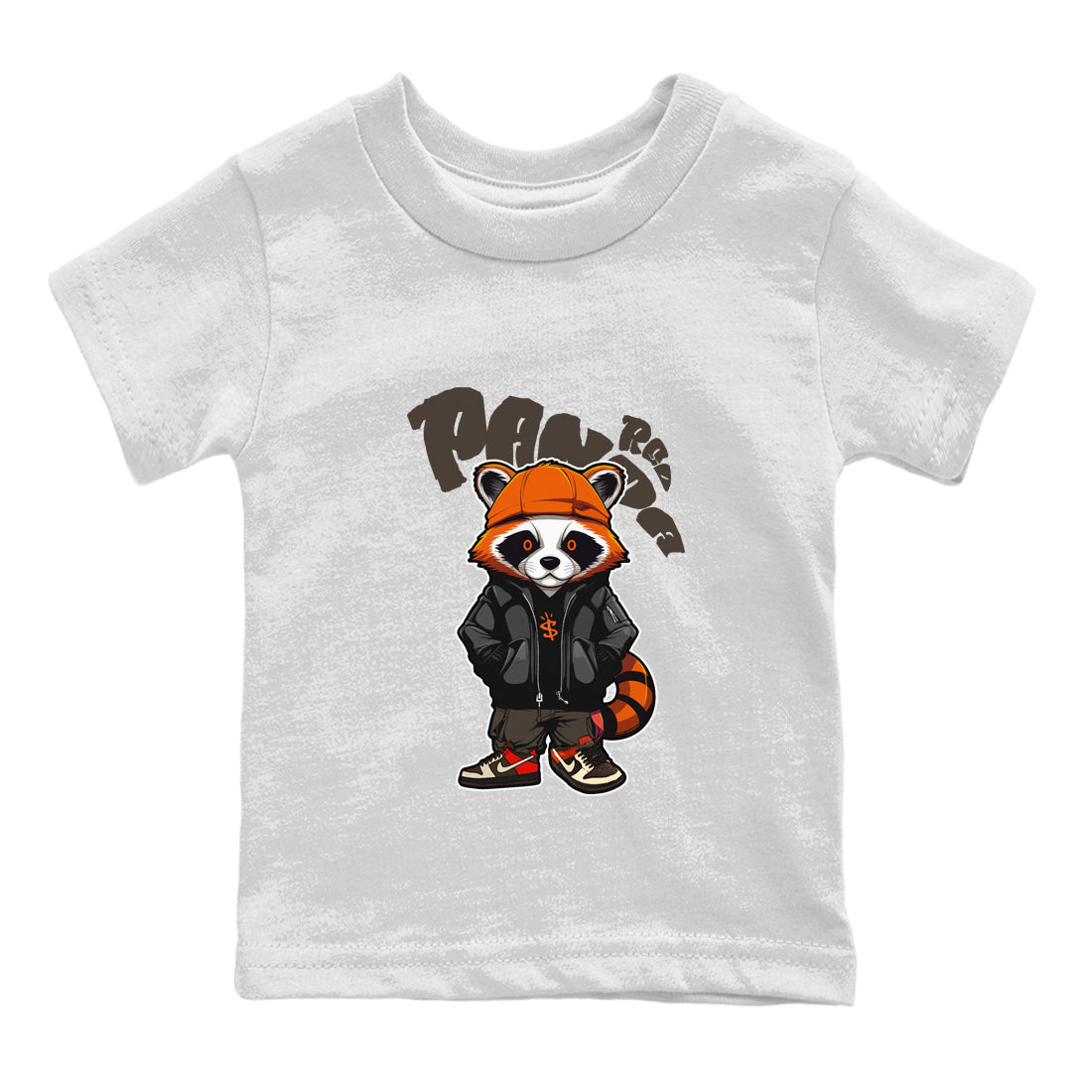 Dunk Red Panda shirt to match jordans Bastard Red Panda sneaker tees Nike Dunk LowRed Panda SNRT Sneaker Release Tees Baby Toddler White 2 T-Shirt