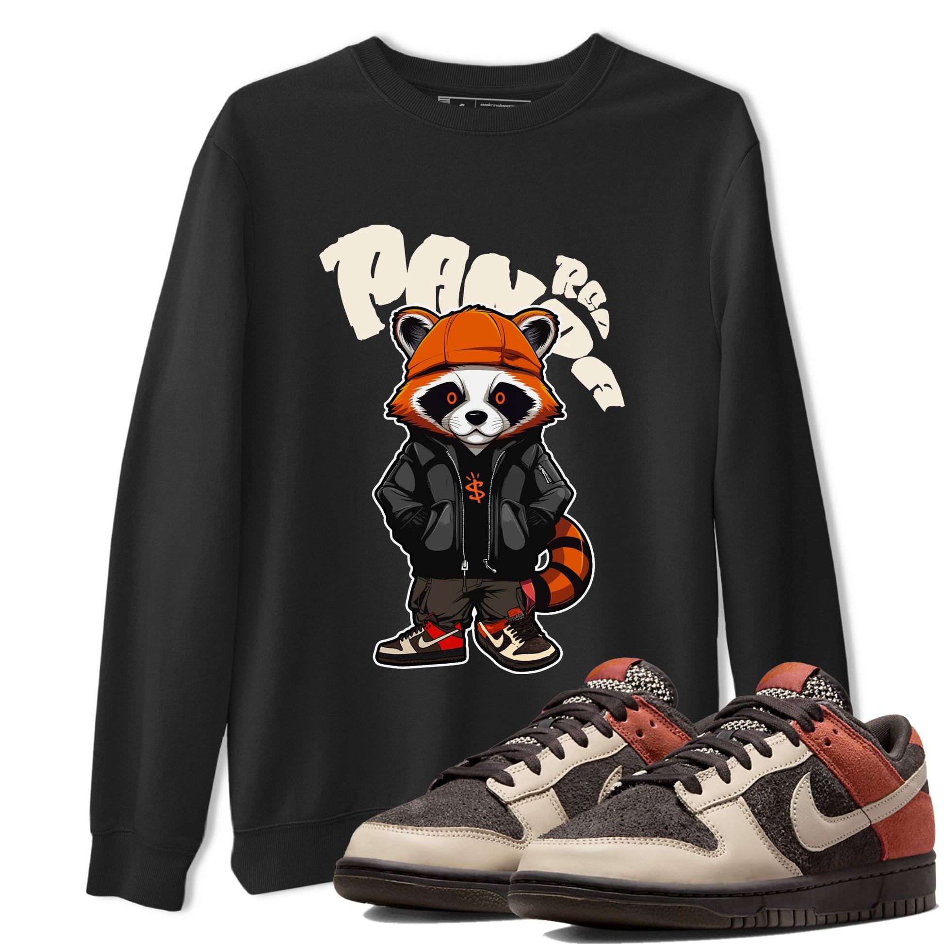 Dunk Red Panda shirt to match jordans Bastard Red Panda sneaker tees Nike Dunk LowRed Panda SNRT Sneaker Release Tees Unisex Black 1 T-Shirt