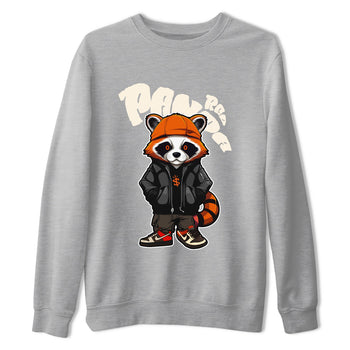 Dunk Red Panda shirt to match jordans Bastard Red Panda sneaker tees Nike Dunk LowRed Panda SNRT Sneaker Release Tees Unisex Heather Grey 2 T-Shirt
