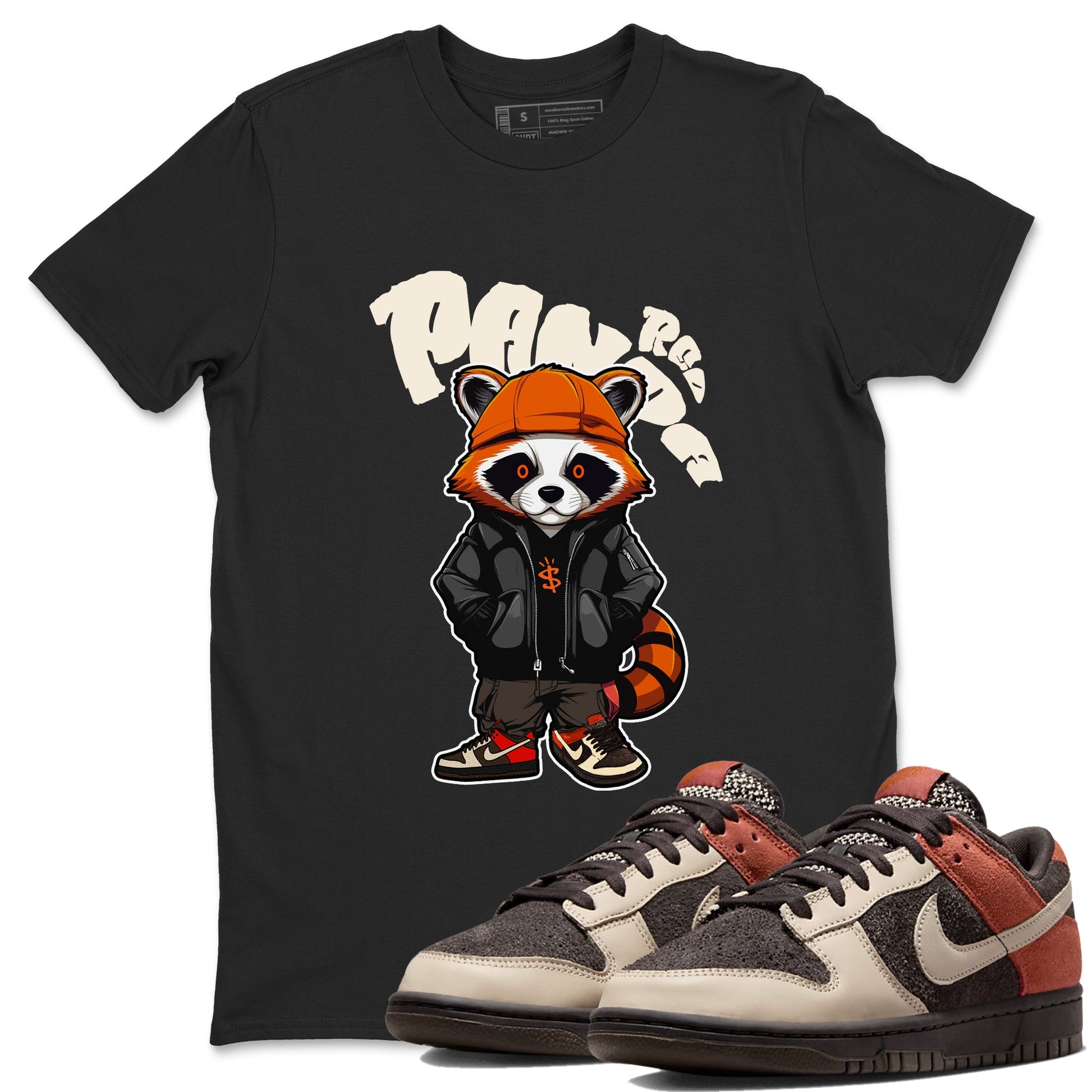 Dunk Red Panda shirt to match jordans Bastard Red Panda sneaker tees Nike Dunk LowRed Panda SNRT Sneaker Release Tees Unisex Black 1 T-Shirt