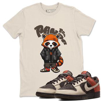 Dunk Red Panda shirt to match jordans Bastard Red Panda sneaker tees Nike Dunk LowRed Panda SNRT Sneaker Release Tees Unisex Natural 1 T-Shirt