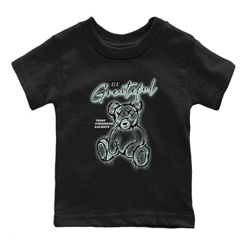 3s Green Glow shirt to match jordans Be Grateful sneaker tees Air Jordan 3 Green Glow SNRT sneaker release tees baby toddler Black 2 cotton Shirt