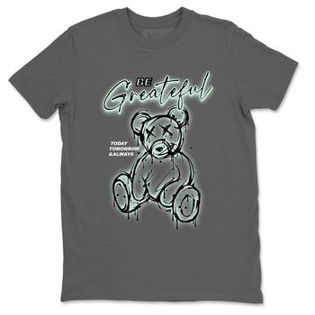 3s Green Glow shirt to match jordans Be Grateful sneaker tees Air Jordan 3 Green Glow SNRT Sneaker Release Tees unisex cotton Cool Grey 2 crew neck shirt