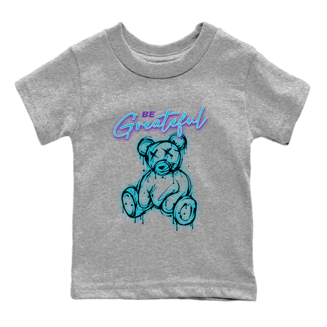 Air Jordan 6 Retro Aqua Sneaker Match Tees Be Greatful Sneaker Tees Air Jordan 6 Retro Aqua SNRT Sneaker Release Tees Kids, Youth, Baby Clothing Heather Grey 2